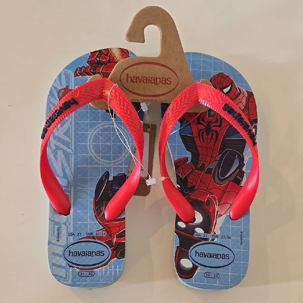 Havaianas Kids Spider-Man Flip Flops Sandals